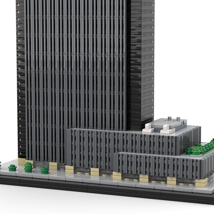 MOC-156591 NYC One Penn Plaza - 1/800 Scale Building Blocks
