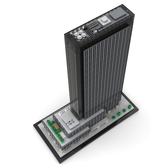 MOC-156591 NYC One Penn Plaza - 1/800 Scale Building Blocks