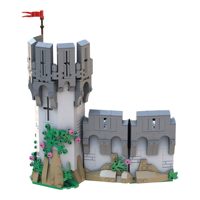 MOC - 156734 Falcons curved wall - LesDiy -