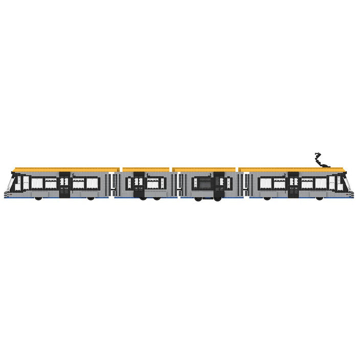 MOC - 156979 Tram LVB Leipzig Solaris Tramino NGT10 Building Blocks (Static Version) - LesDiy - Building Blocks -