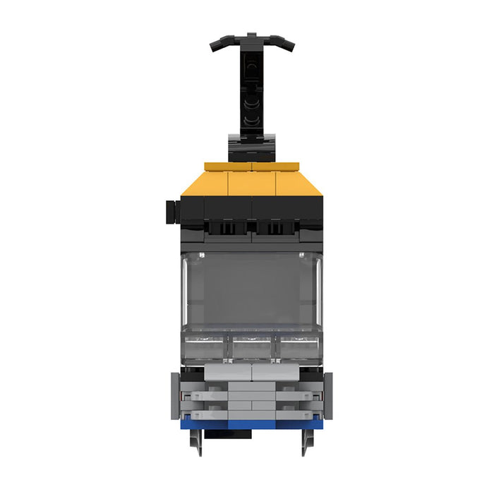 MOC - 156979 Tram LVB Leipzig Solaris Tramino NGT10 Building Blocks (Static Version) - LesDiy - Building Blocks -