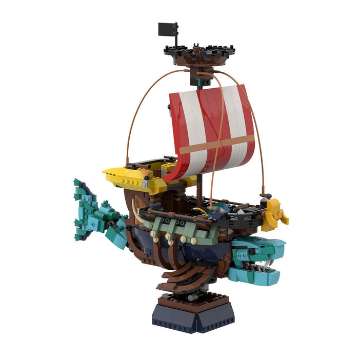 MOC - 157192 Viking Shark Ship - LesDiy -