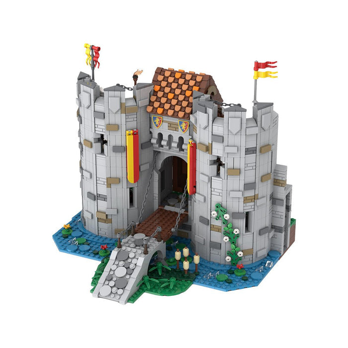 MOC - 157507 The gate of Bricktenstein castle - LesDiy -