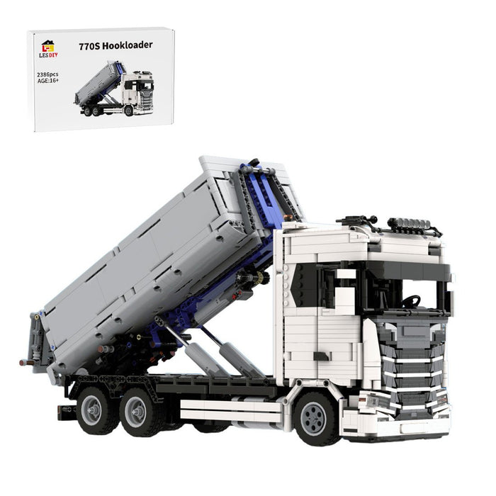 MOC - 157593 SCANIA 770S Hookloader 1:21 Building Blocks - LesDiy - Building Blocks - Normal version