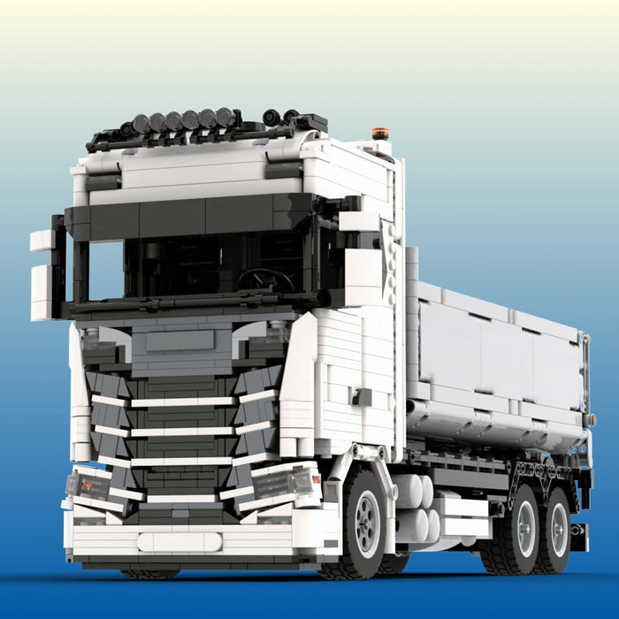 MOC - 157593 SCANIA 770S Hookloader 1:21 Building Blocks - LesDiy - Building Blocks - Normal version