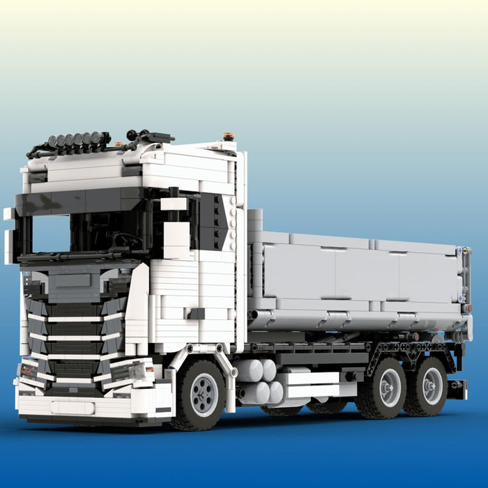 MOC - 157593 SCANIA 770S Hookloader 1:21 Building Blocks - LesDiy - Building Blocks - Normal version