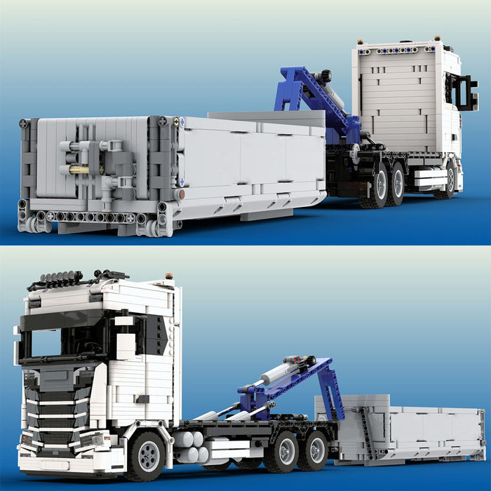 MOC - 157593 SCANIA 770S Hookloader 1:21 Building Blocks - LesDiy - Building Blocks - Normal version