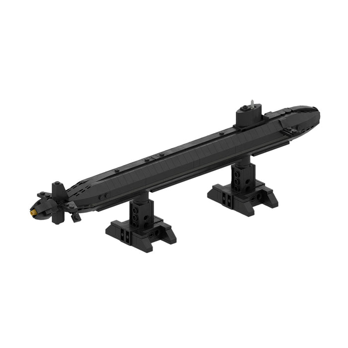 MOC - 157724 VIRGINIA CLASS Submarine - 1:300 Scale - LesDiy -