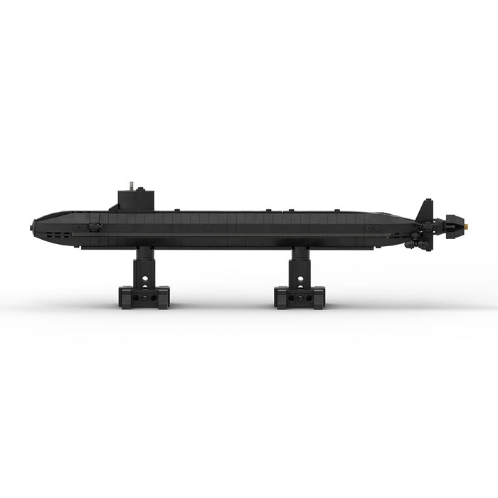 MOC - 157724 VIRGINIA CLASS Submarine - 1:300 Scale - LesDiy -