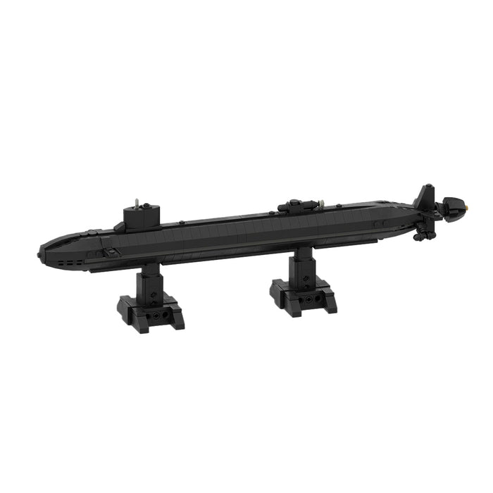 MOC - 157724 VIRGINIA CLASS Submarine - 1:300 Scale - LesDiy -