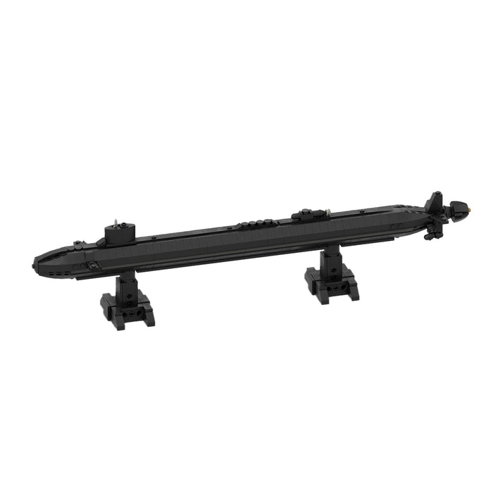 MOC - 157724 VIRGINIA CLASS Submarine - 1:300 Scale - LesDiy -