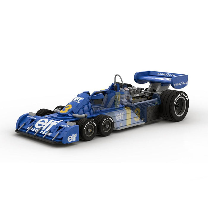 MOC - 158318 Tyrrell P34 1976 - scale 1:8 - LesDiy -