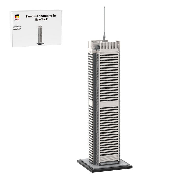 MOC - 158401 1/800 Scale NYC Times Tower Building Blocks - LesDiy - Building Blocks -