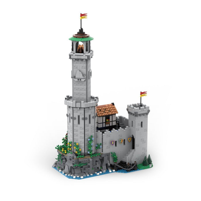 MOC - 158575 Medieval Island Lighthouse - LesDiy -