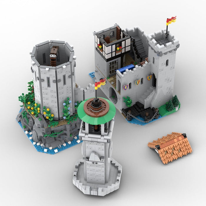 MOC - 158575 Medieval Island Lighthouse - LesDiy -