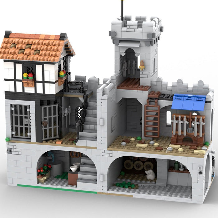 MOC - 158575 Medieval Island Lighthouse - LesDiy -