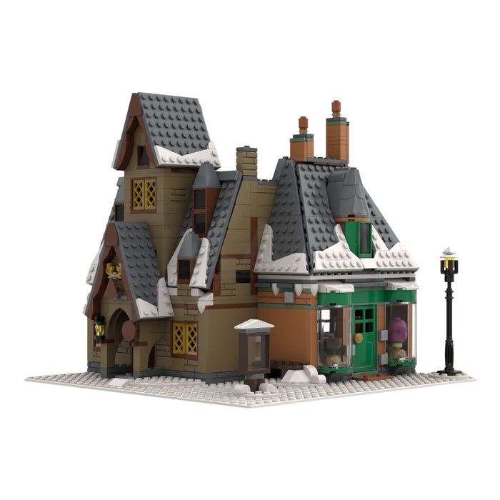MOC - 158767 Winter Hut Building Blocks - LesDiy -
