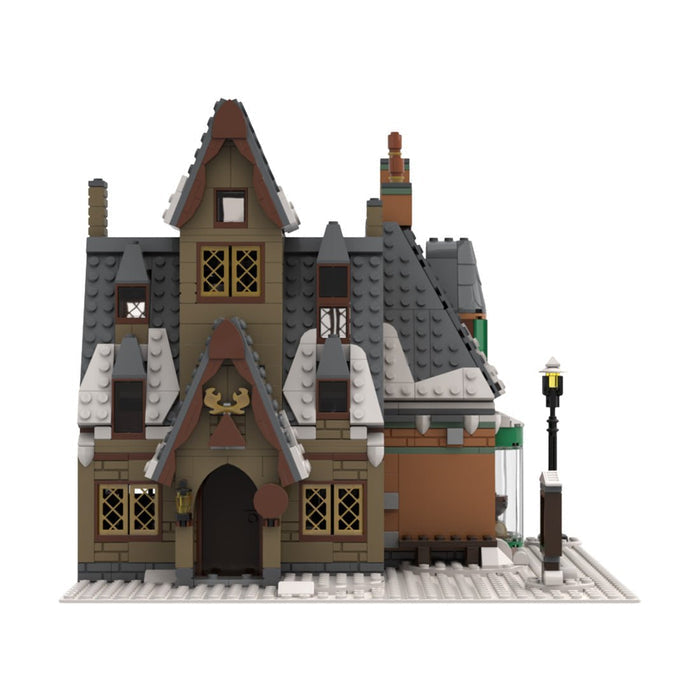 MOC - 158767 Winter Hut Building Blocks - LesDiy -