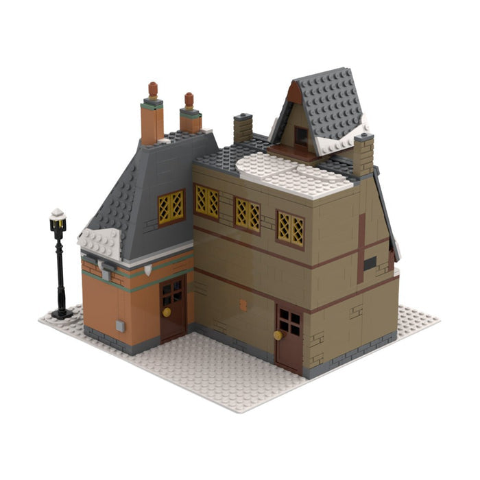 MOC - 158767 Winter Hut Building Blocks - LesDiy -