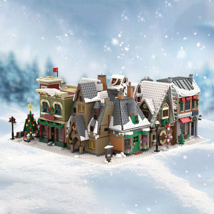 MOC - 158767 Winter Hut Building Blocks - LesDiy -