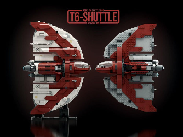 MOC - 158878 T6 Space Shuttle - LesDiy - Normal version