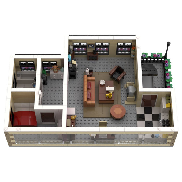 MOC - 158994 Ross Apartment - Sitcom Suite - LesDiy -