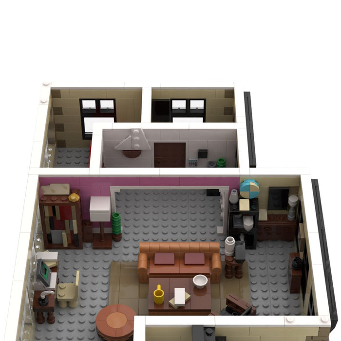MOC - 158994 Ross Apartment - Sitcom Suite - LesDiy -
