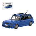 MOC-159092 Audi RS2 Blue Building Blocks-LesDiy-MOC-