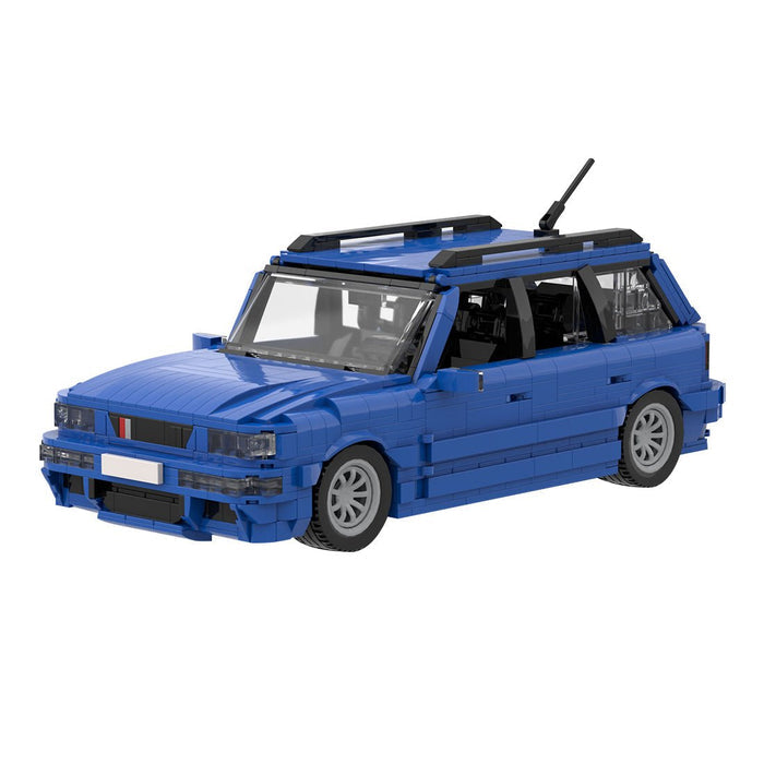 MOC-159092 Audi RS2 Blue Building Blocks-LesDiy-MOC-