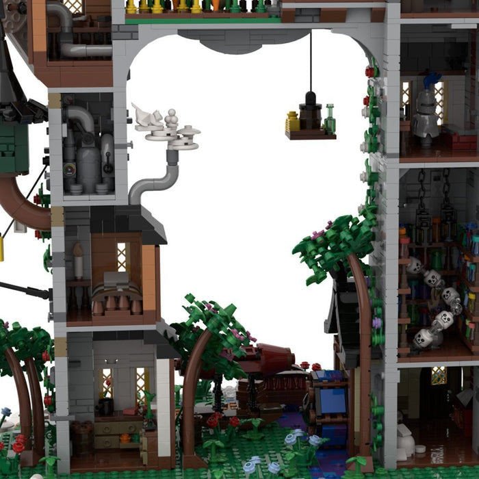 MOC - 159254 Medieval Cloud City - LesDiy -