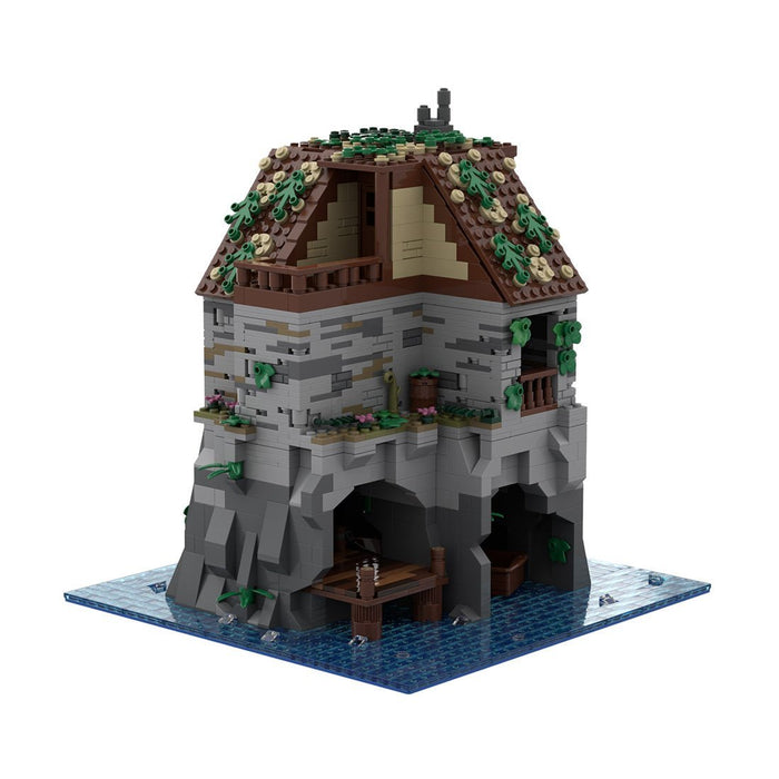 MOC - 159448 Medieval Pirate Island - LesDiy -