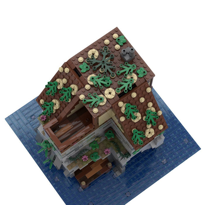 MOC - 159448 Medieval Pirate Island - LesDiy -