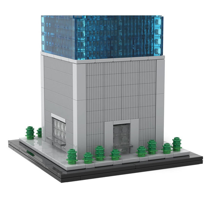 MOC - 159549 One World Trade Center 1:800 Scale Building Blocks - LesDiy - Building Blocks -