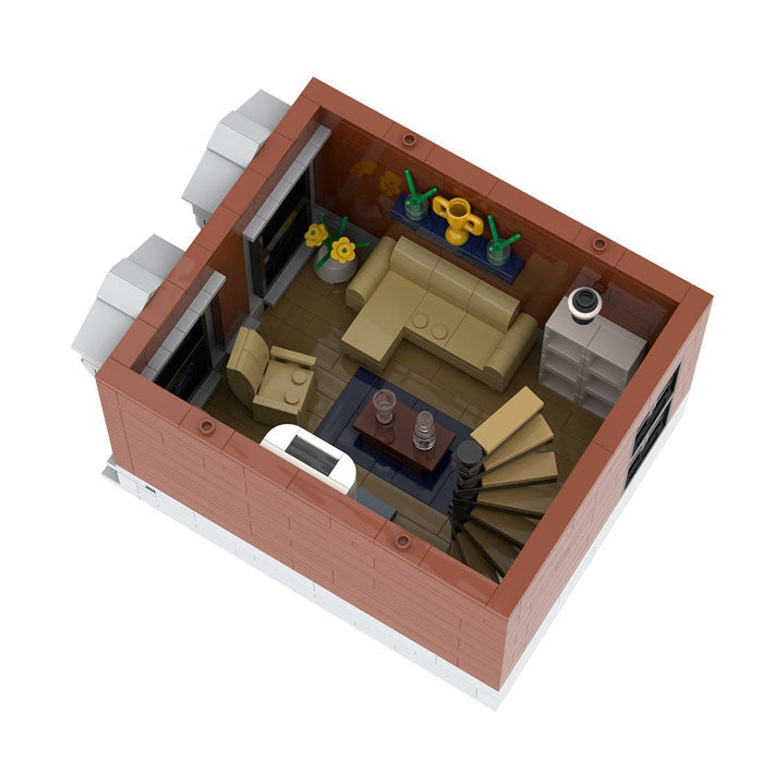 MOC - 159588 Modular Swedish Apartment - LesDiy -