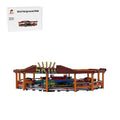 MOC - 159944 Skid Fairground ride ( Dynamic Version） - LesDiy -
