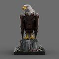 MOC - 161001 American Bald Eagle - LesDiy - Dark Brown