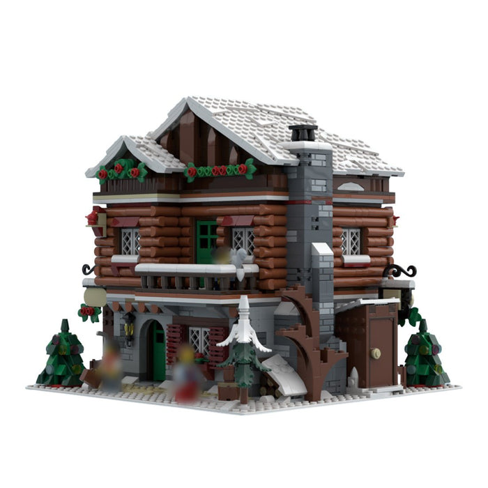 MOC - 161989 Alpine Lodge Building Blocks - LesDiy -