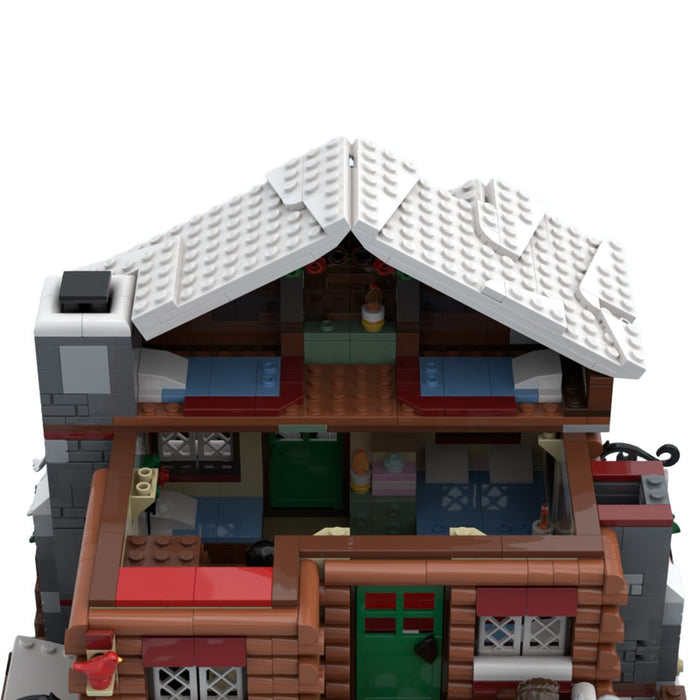 MOC - 161989 Alpine Lodge Building Blocks - LesDiy -
