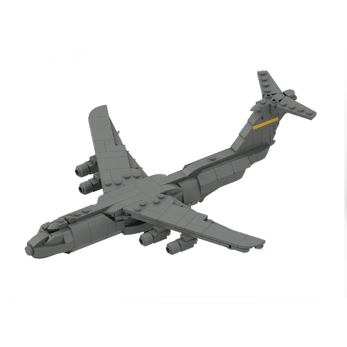 MOC - 163191 Lockheed | C - 5 GALAXY | Cargo - 1:300 Scale Building Blocks - LesDiy -