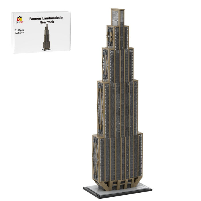 MOC - 163239 1/800 Scale NYC 270 Park Avenue Building Blocks - LesDiy - Building Blocks -