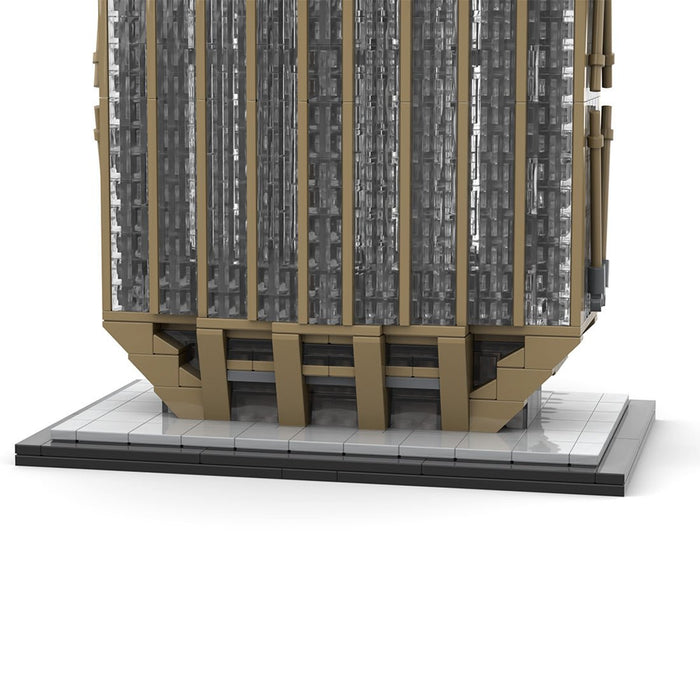 MOC - 163239 1/800 Scale NYC 270 Park Avenue Building Blocks - LesDiy - Building Blocks -