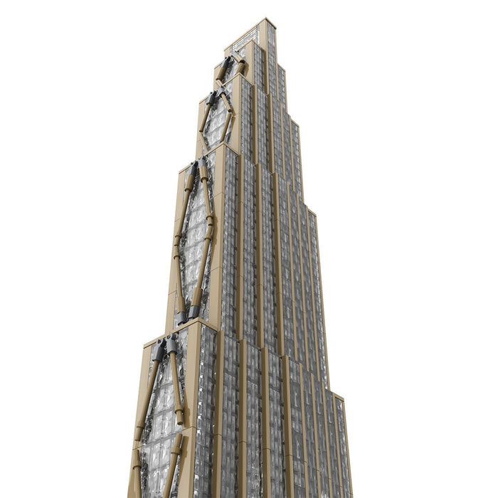 MOC - 163239 1/800 Scale NYC 270 Park Avenue Building Blocks - LesDiy - Building Blocks -