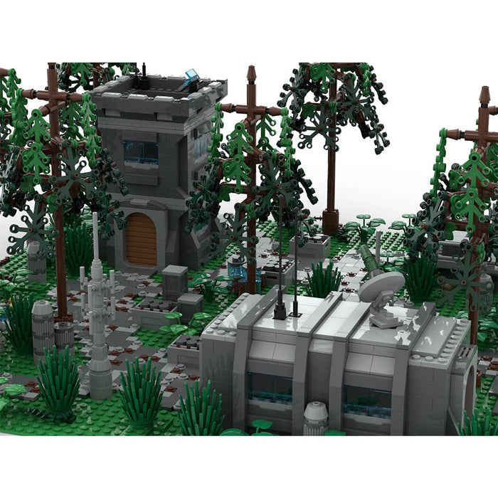 MOC - 163765 Endor Forest Base Sci - fi Assembly Model Building Blocks - LesDiy -