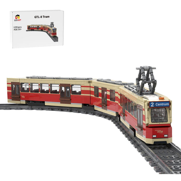 MOC - 163849 HTM GTL - 8 Tram Building Blocks - LesDiy - MOC -