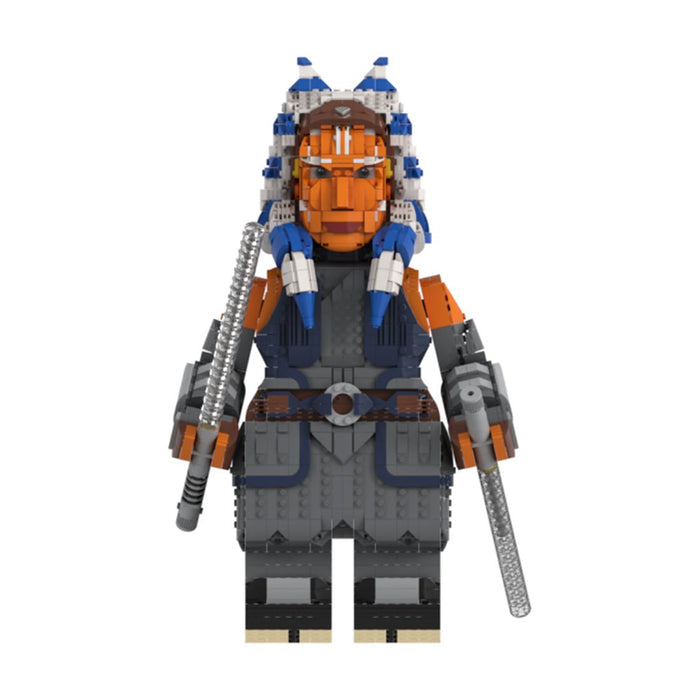 MOC - 163933 Ahsoka Tano Megafigure(with Helmet) - LesDiy -