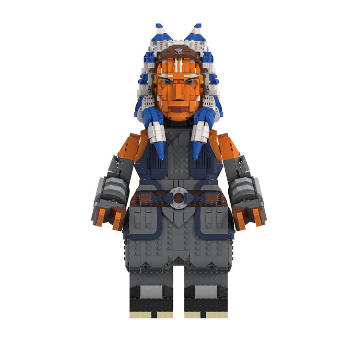 MOC - 163933 Ahsoka Tano Megafigure(with Helmet) - LesDiy -