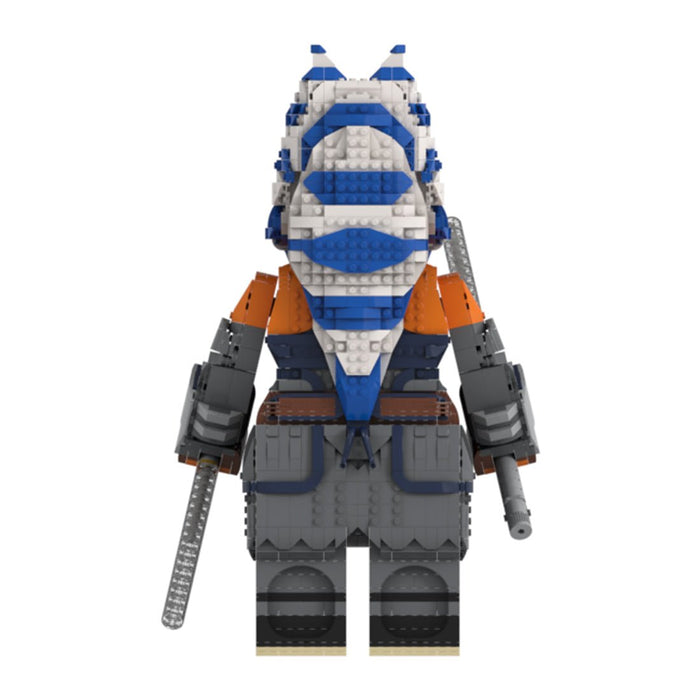 MOC - 163933 Ahsoka Tano Megafigure(with Helmet) - LesDiy -