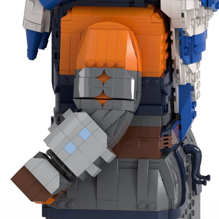 MOC - 163933 Ahsoka Tano Megafigure(with Helmet) - LesDiy -