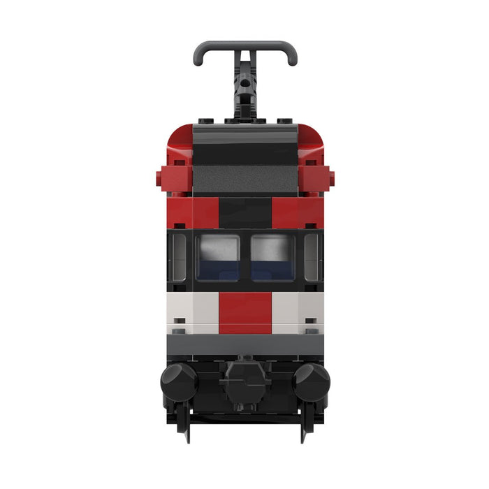 MOC - 164031 Swiss Electric Train - Static - LesDiy - Building Blocks -