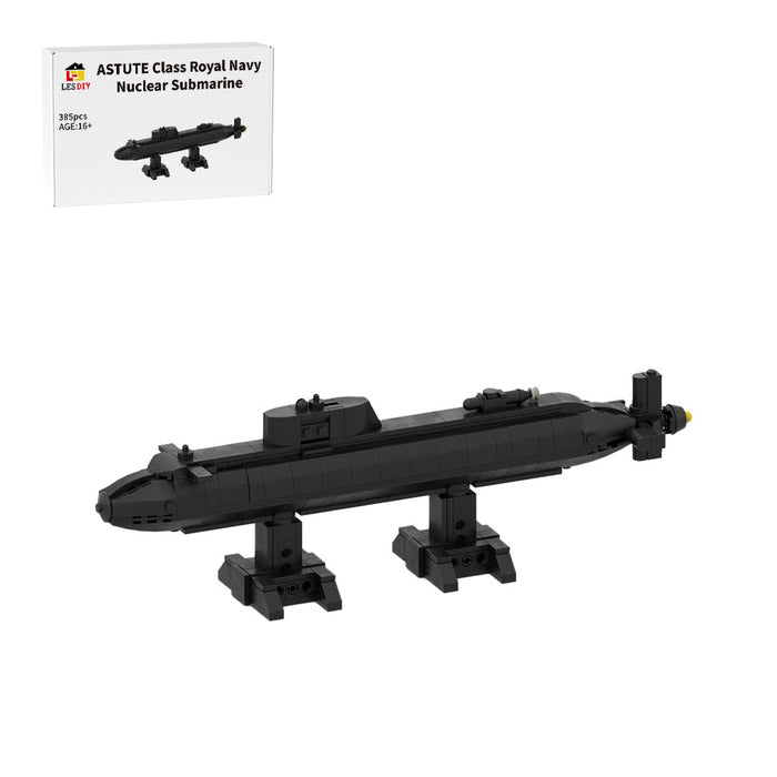 MOC - 164446 1:300 Scale ASTUTE Class | Nuclear Submarine - LesDiy -